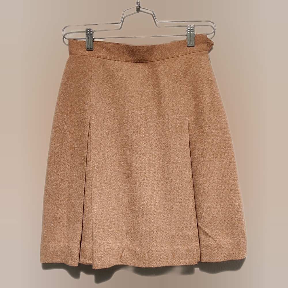 High Waisted Pleated Skirt